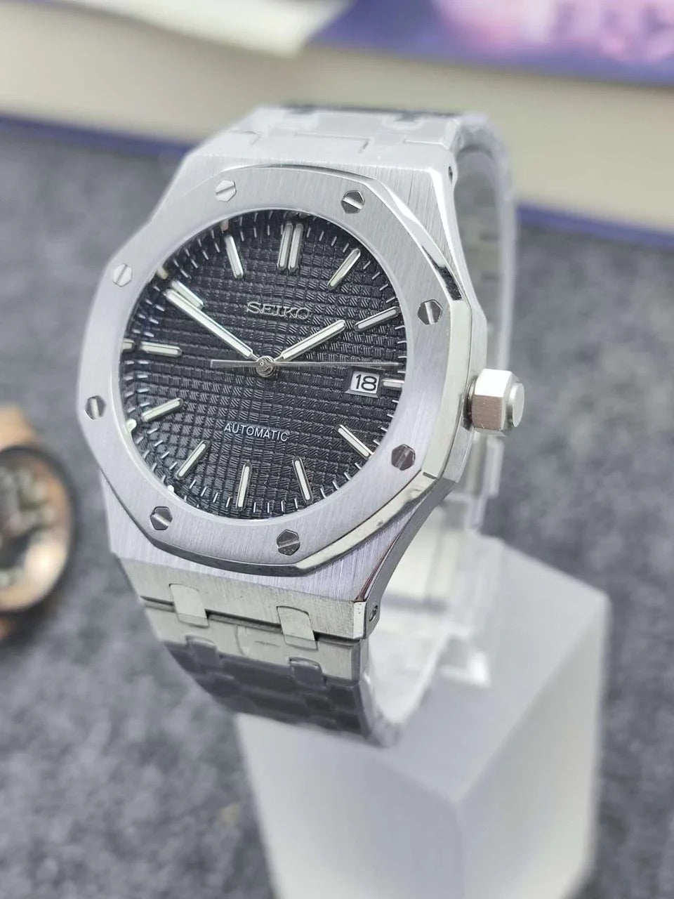 Seiko Royal Oak Black Dial