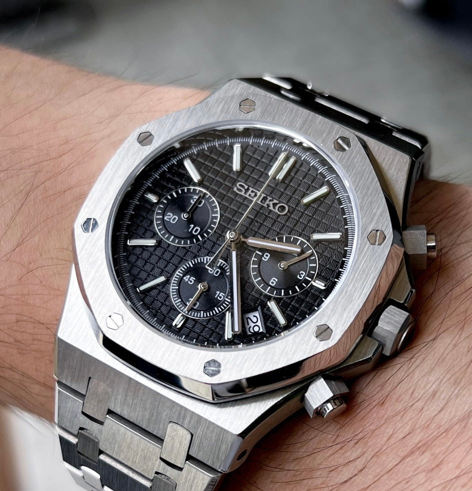 Seiko Royal Oak Chronograph Black