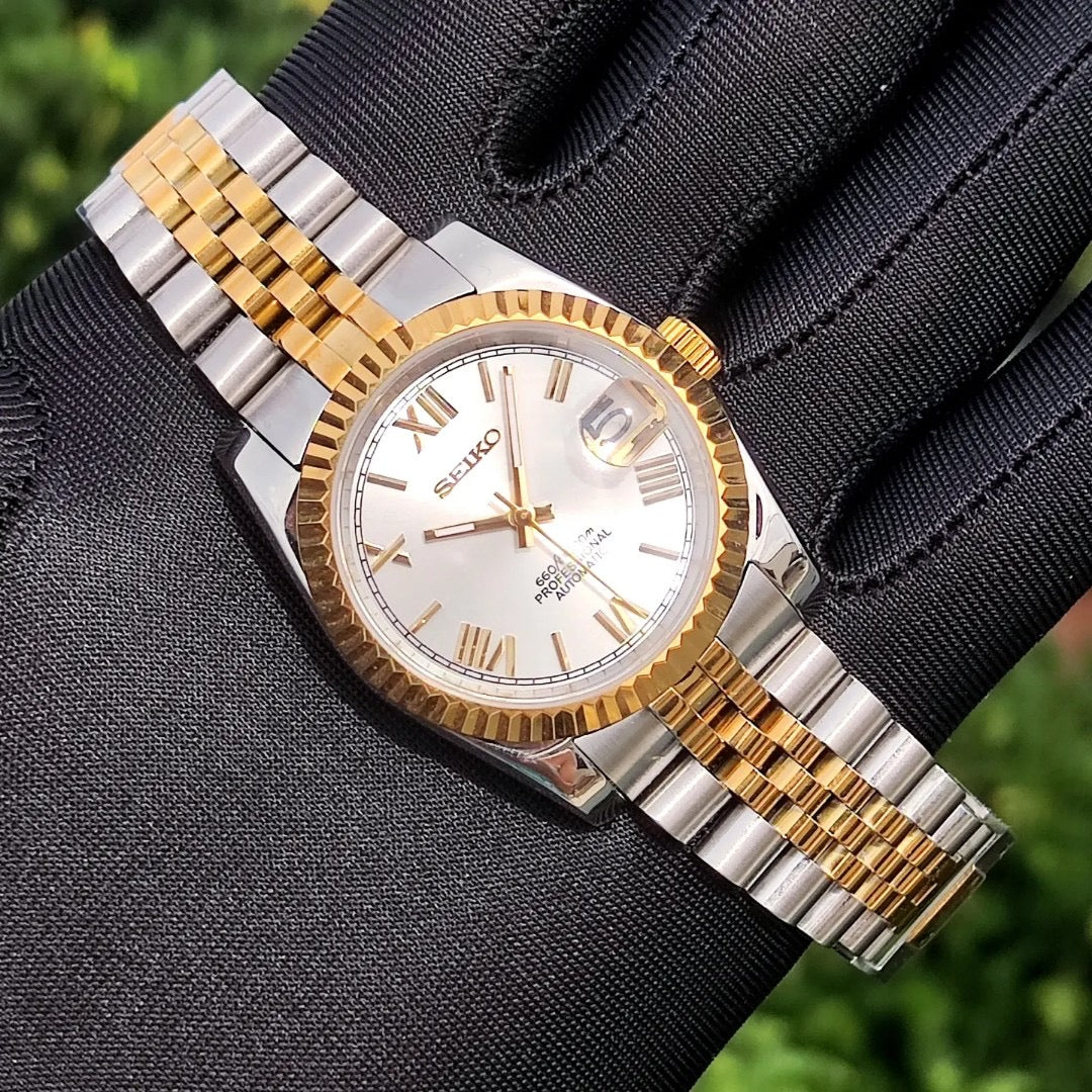 Seiko Datejust Two Tone