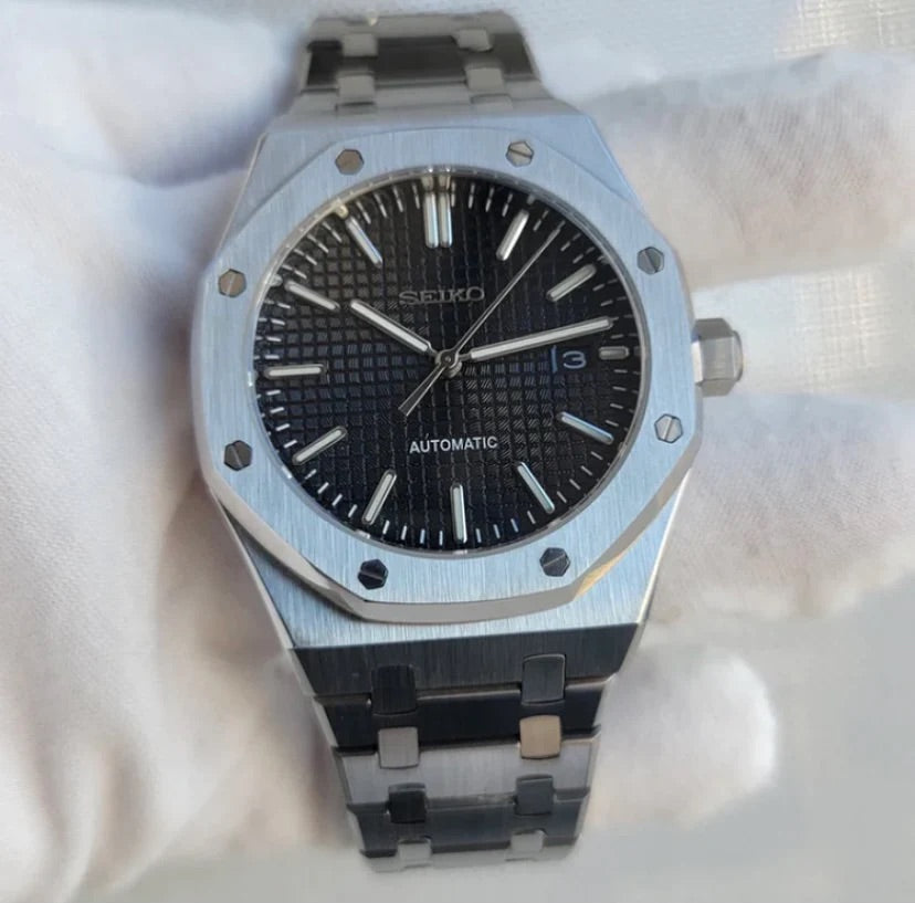 Seiko Royal Oak Black Dial