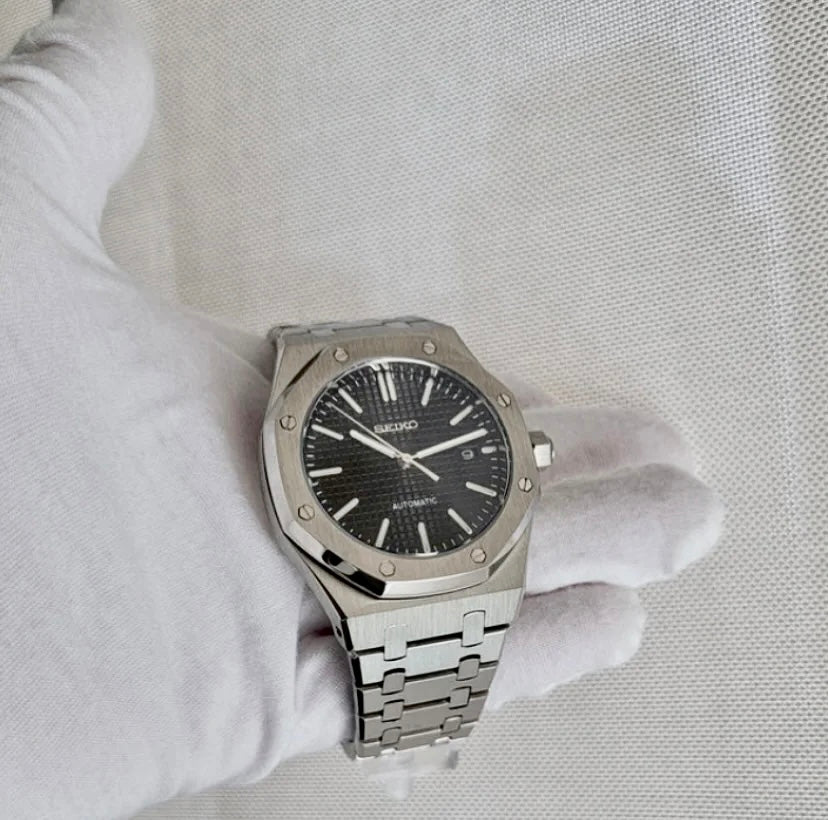 Seiko Royal Oak Black Dial